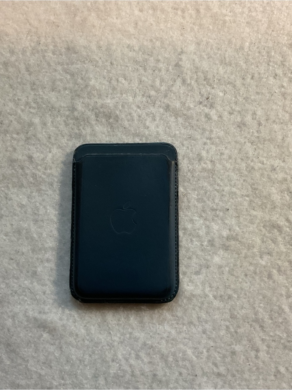 Apple Dark Blue Leather MagSafe Wallet
